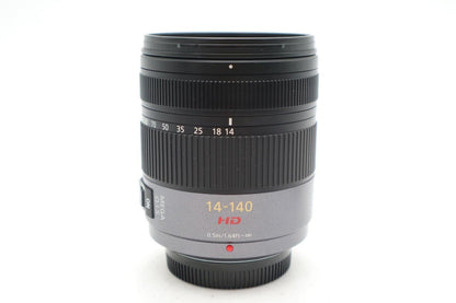 Panasonic 14-140mm f4-5.8 Mega OIS Zoom Lens MFT | VG Refurbished | 12M Warranty