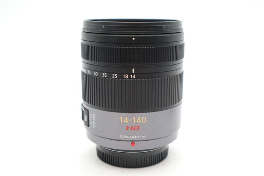 Panasonic 14-140mm f4-5.8 Mega OIS Zoom Lens MFT | VG Refurbished | 12M Warranty