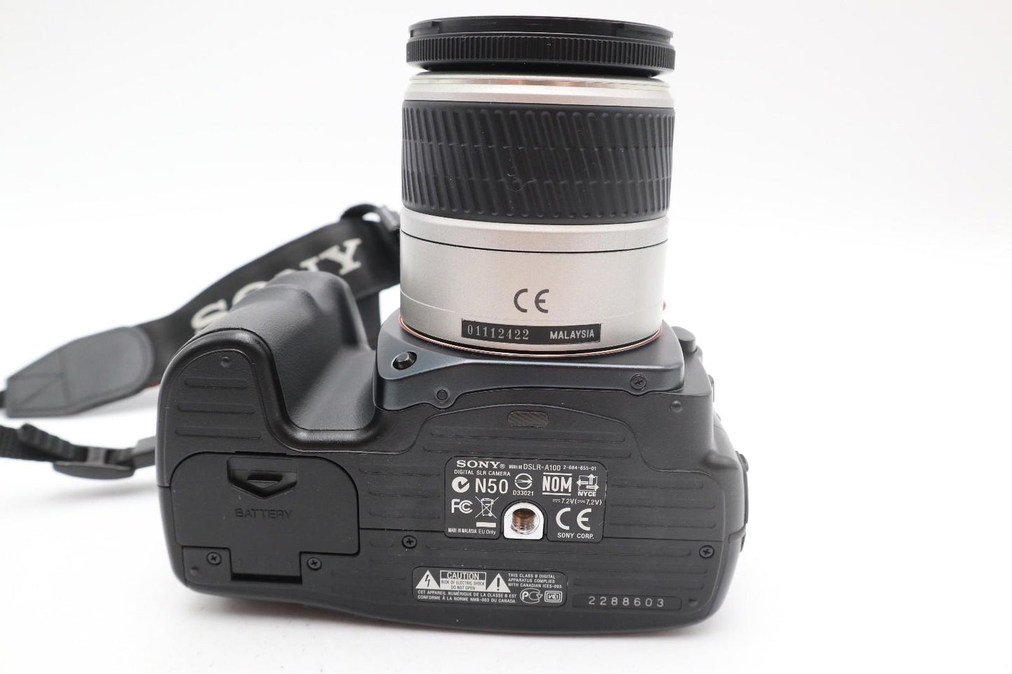 Sony A100 DSLR Camera 10.2MP with Minolta 28-80mm Lens, Good Condition