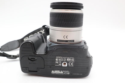 Sony A100 DSLR Camera 10.2MP with Minolta 28-80mm Lens, Good Condition
