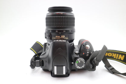 Nikon D3200 DSLR Camera + 18-55mm Lens | Good Refurbished | 12M Warranty UK