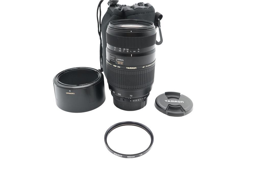 Tamron 70-300mm Lens F4.0-5.6 AF Di LD Tele-Macro for Pentax, Very Good Cond.