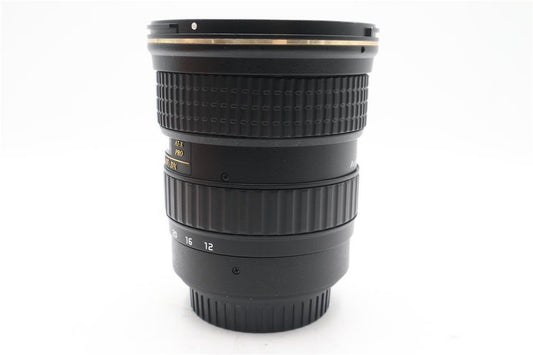 Tokina 12-28mm Super-Wide-Angle Lens f/4 DX AT-X Pro for Canon, V. Good Cond.