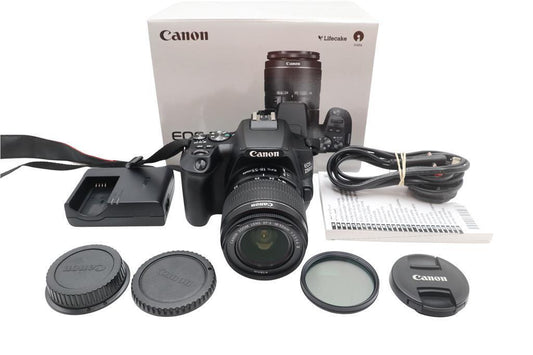 Canon 250D Camera DSLR 24.1MP with 18-55mm, Shutter Count under 19000