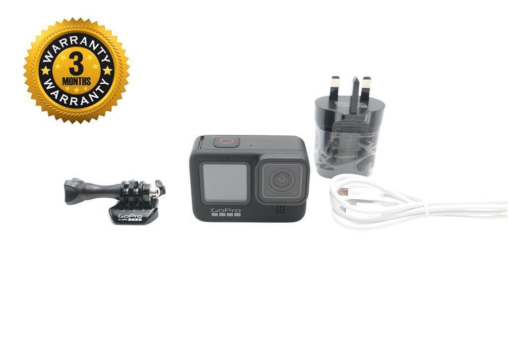 GoPro HERO 9 Black Action Camera / Camcorder Waterproof, 5K 30FPS, Good Cond.