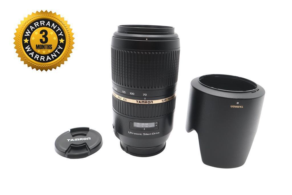 Tamron 70-300mm Telephoto Lens f/4-5.6 SP Di USD For Sony A-Mount, V. Good Cond.