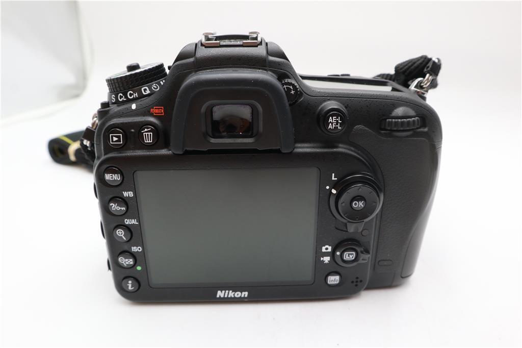 Nikon D7100 DSLR Camera 24.1MP Body Only, Shutter C. 24%, Very Good Refurbished