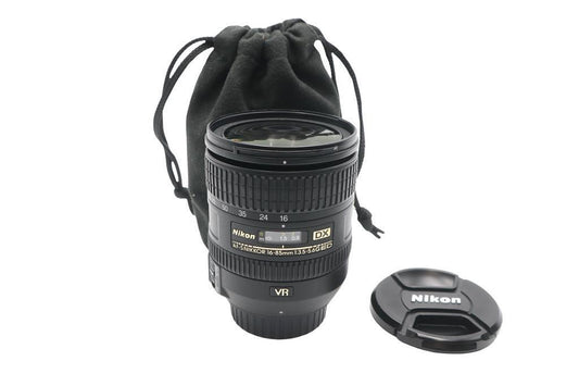 Nikon 16-85mm All-Around Lens f/3.5-5.6 G AF-S VR, Stabilised Lens, V.G. REFURB.