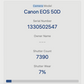 Canon 50D Camera DSLR 15.1MP Body Only, Shutter Count 7390, Good Condition