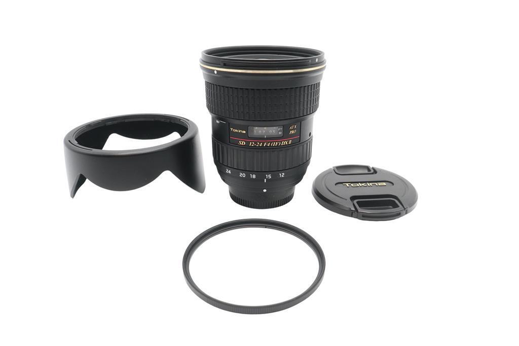 Tokina 12-24mm F4 Wide-Angle Lens AT-X PRO II for Nikon F-Mount, Exc. REFURBI.