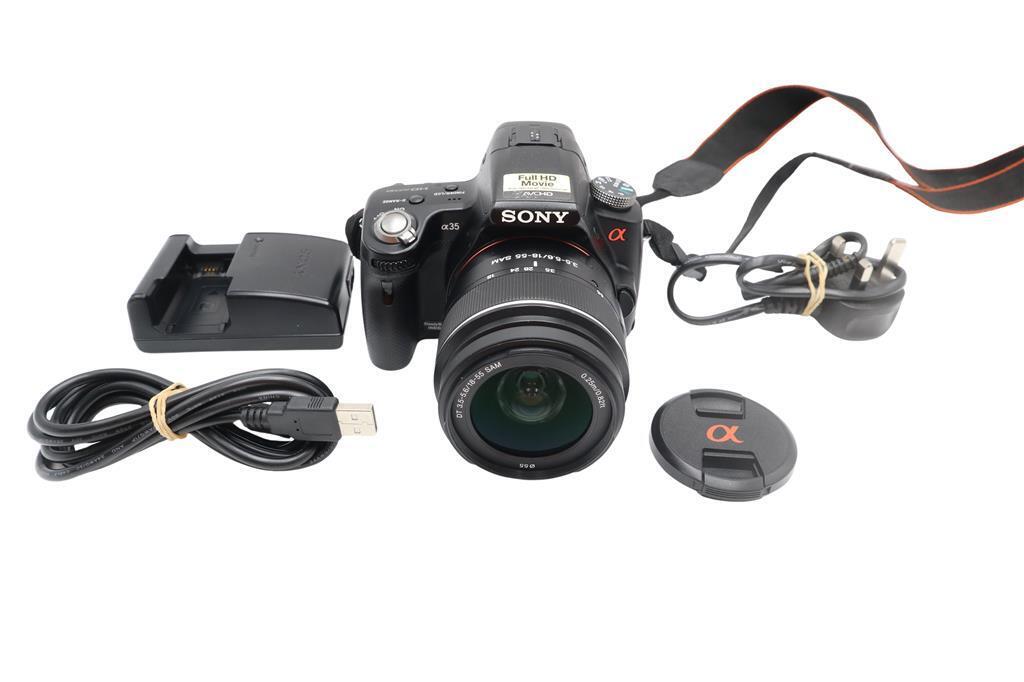 Sony A35 DSLR Camera 16.2MP with 18-55mm, Shutter Count 3052, Good Condition