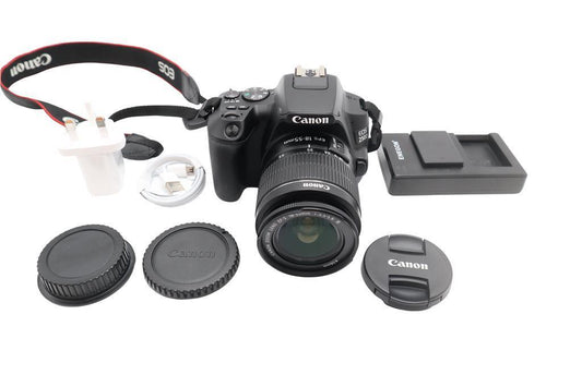 Canon 250D Camera DSLR 24.1MP with 18-55mm,Shutter Count under 7000, V.G. REFURB
