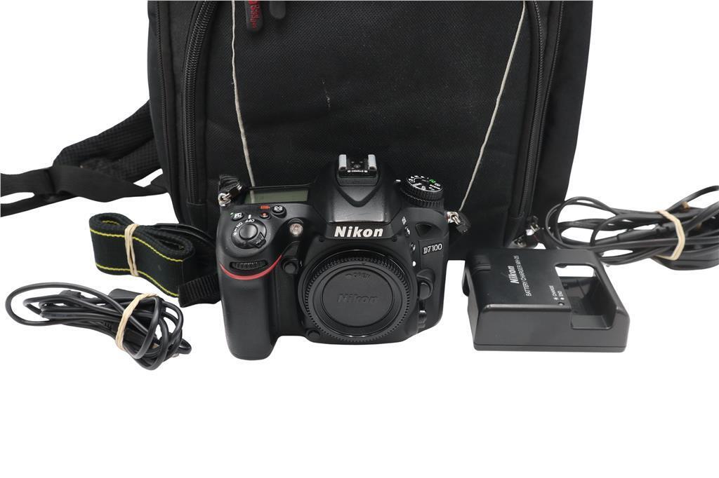 Nikon D7100 DSLR Camera 24.1MP Body Only, Shutter C. 24%, Very Good Refurbished
