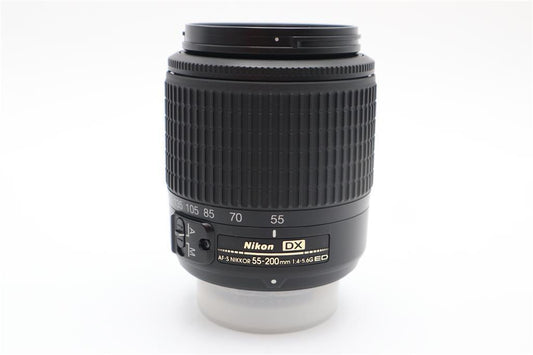 Nikon 55-200mm Telephoto Lens f/4.0-5.6G AF-S ED DX, Zoom, Very Good Condition