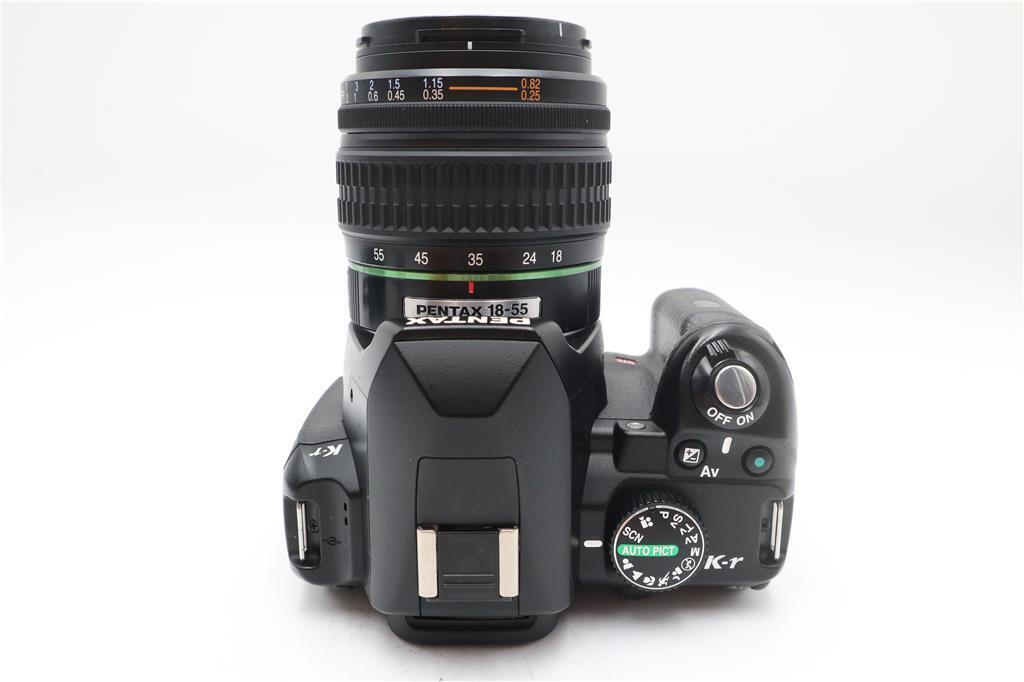 Pentax K-R 12.4MP Camera DSLR with 18-55mm and 50-200mm, Shutter Count 4864