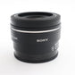 Sony 30mm Macro Lens f/2.8 SAM, Fixed, Very Sharp, Very Good REFURBISHED
