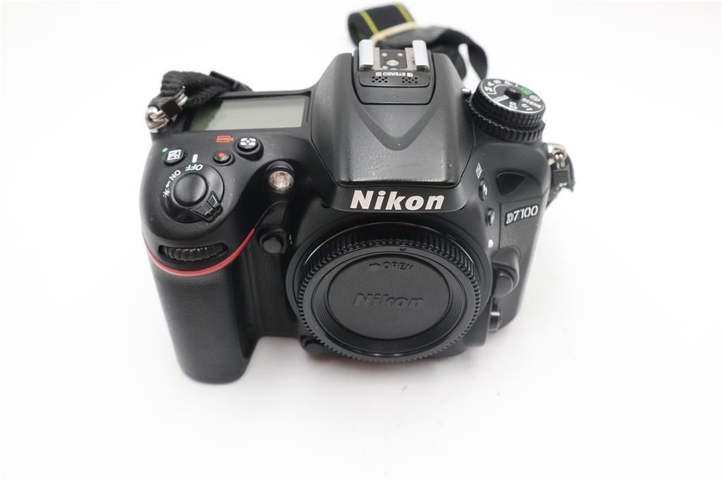 Nikon D7100 DSLR Camera 24.1MP Body Only, Shutter C. 24%, Very Good Refurbished