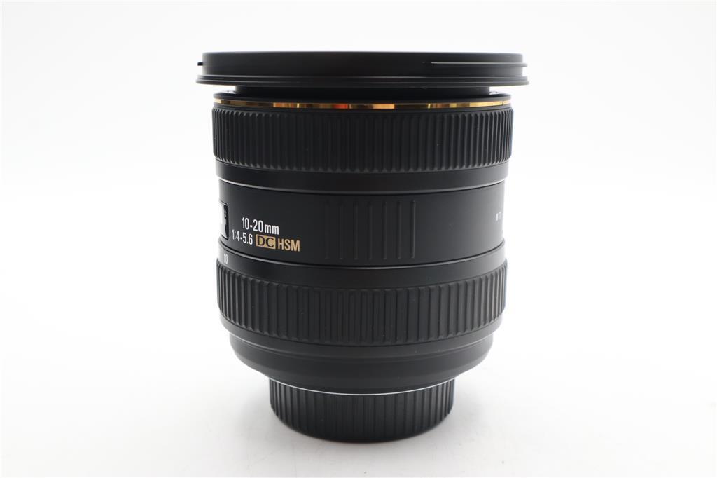Sigma 10-20mm Lens F4-5.6 EX HSM DC AF Wide Angle for Nikon DX, Very Good Cond.