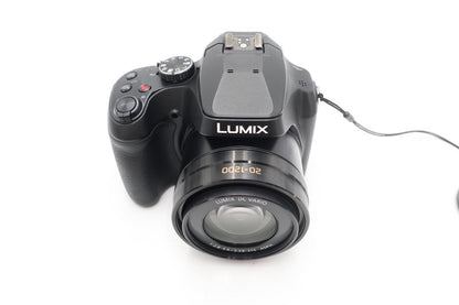 Panasonic LUMIX DMC-FZ82 Camera 16.1MP, Wi-Fi, 4K, 60x Zoom, Good REFURBISHED