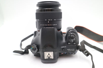 Sony A58 DSLR Camera 20.1MP + 18-55mm Lens Kit | G Refurbished | 12M Warranty