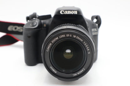 Canon 550D DSLR Camera 18.0MP with 18-55mm, Shutter Count 5194 Good REFURBISHED