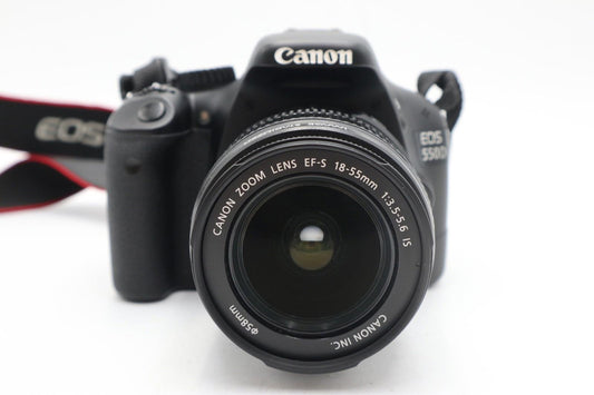 Canon 550D DSLR Camera 18.0MP with 18-55mm, Shutter Count 5194 Good REFURBISHED