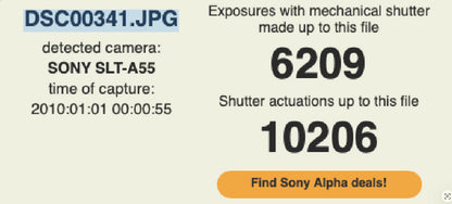 Sony A55 Camera DSLR 16.2MP with 18-55mm, 6209 Photos Taken, Good Condition