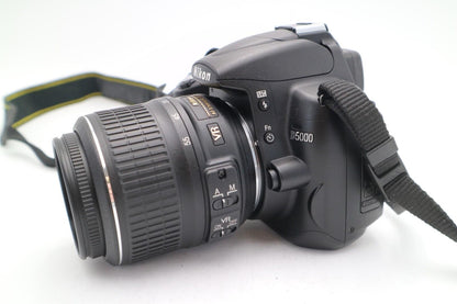 Nikon D5000 DSLR Camera 12.3MP + 18-55mm Lens, V.Good Refurbished | 12M Warranty