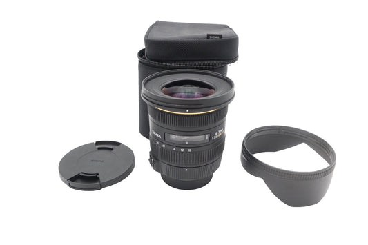 Sigma 10-20mm Lens f/3.5 EX HSM DC, Wide Angle Lens For Nikon, V. G. REFURBISHED