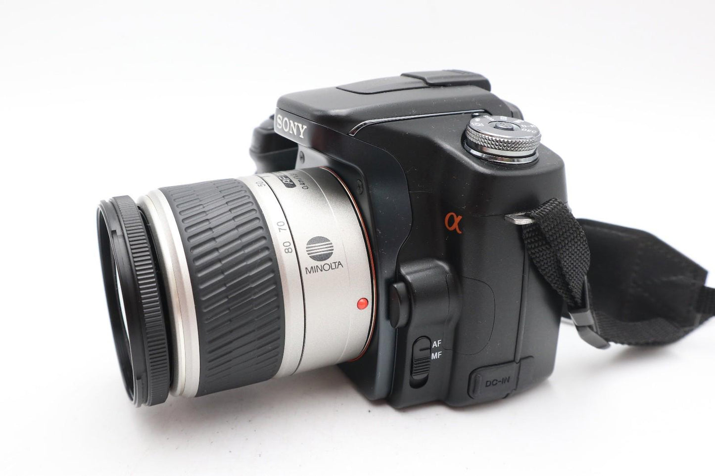 Sony A100 DSLR Camera 10.2MP with Minolta 28-80mm Lens, Good Condition
