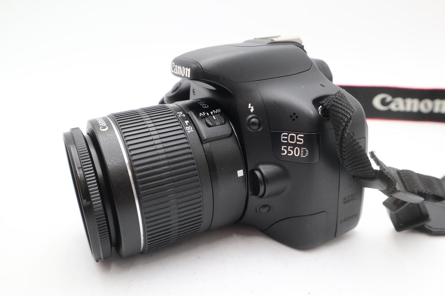 Canon 550D DSLR Camera 18.0MP with 18-55mm, Shutter Count 9319 Good REFURBISHED