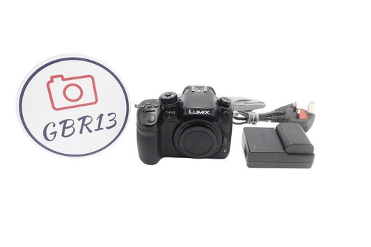 Panasonic GH4 Mirrorless Camera 16MP 4K Body Only, Shutter C. 1709, REFURBISHED