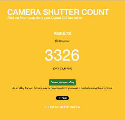 Sony A550 DSLR Camera 14.2MP with 18-55mm Lens, Shutter Count 3326, Good Cond.