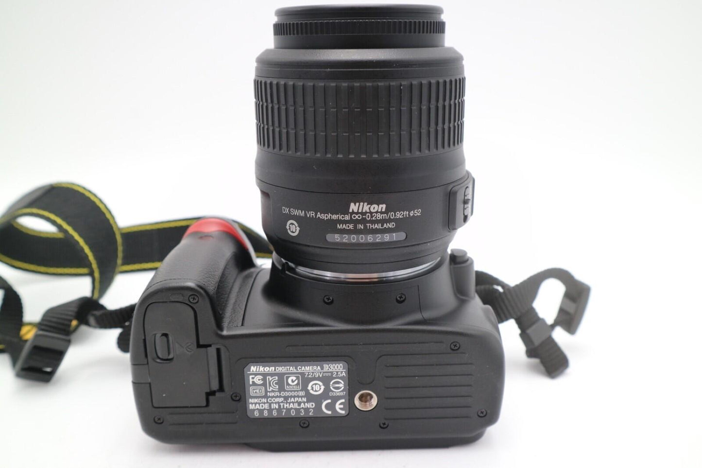Nikon D3000 DSLR Camera 10.2MP + 18-55mm Lens | Good Refurbished | 12M Warranty