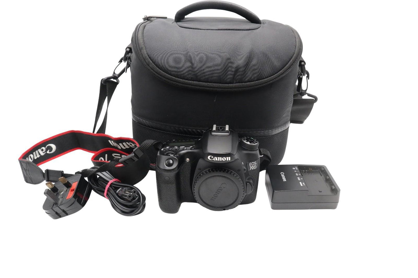 Canon 70D DSLR Camera 20.2MP Body Only, Shutter Count 1967, Good REFURBISHED