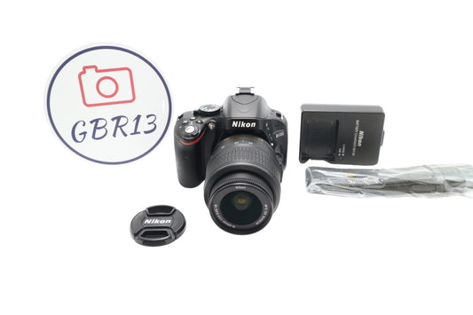 Nikon D5100 DSLR Camera 16.2MP with 18-55mm, Shutter Count 4059, Good Condition