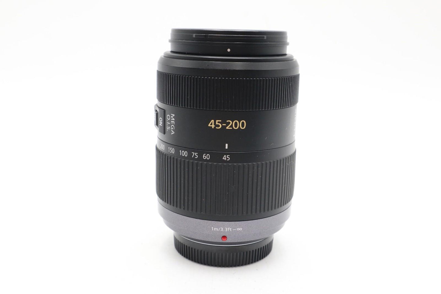 Panasonic Lumix 45-200mm Lens F4-5.6G Vario Mega O.I.S. , M43 Mount, REFURBISHED