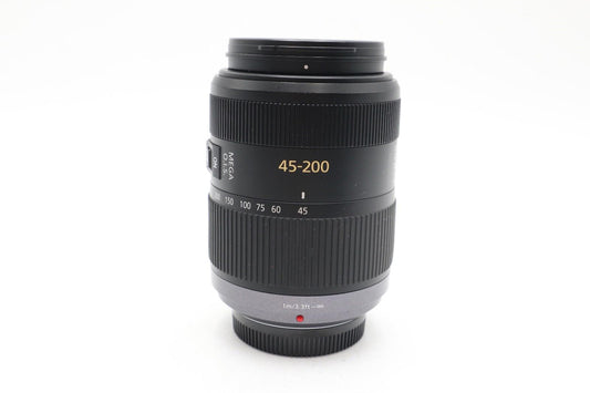 Panasonic Lumix 45-200mm Lens F4-5.6G Vario Mega O.I.S. , M43 Mount, REFURBISHED