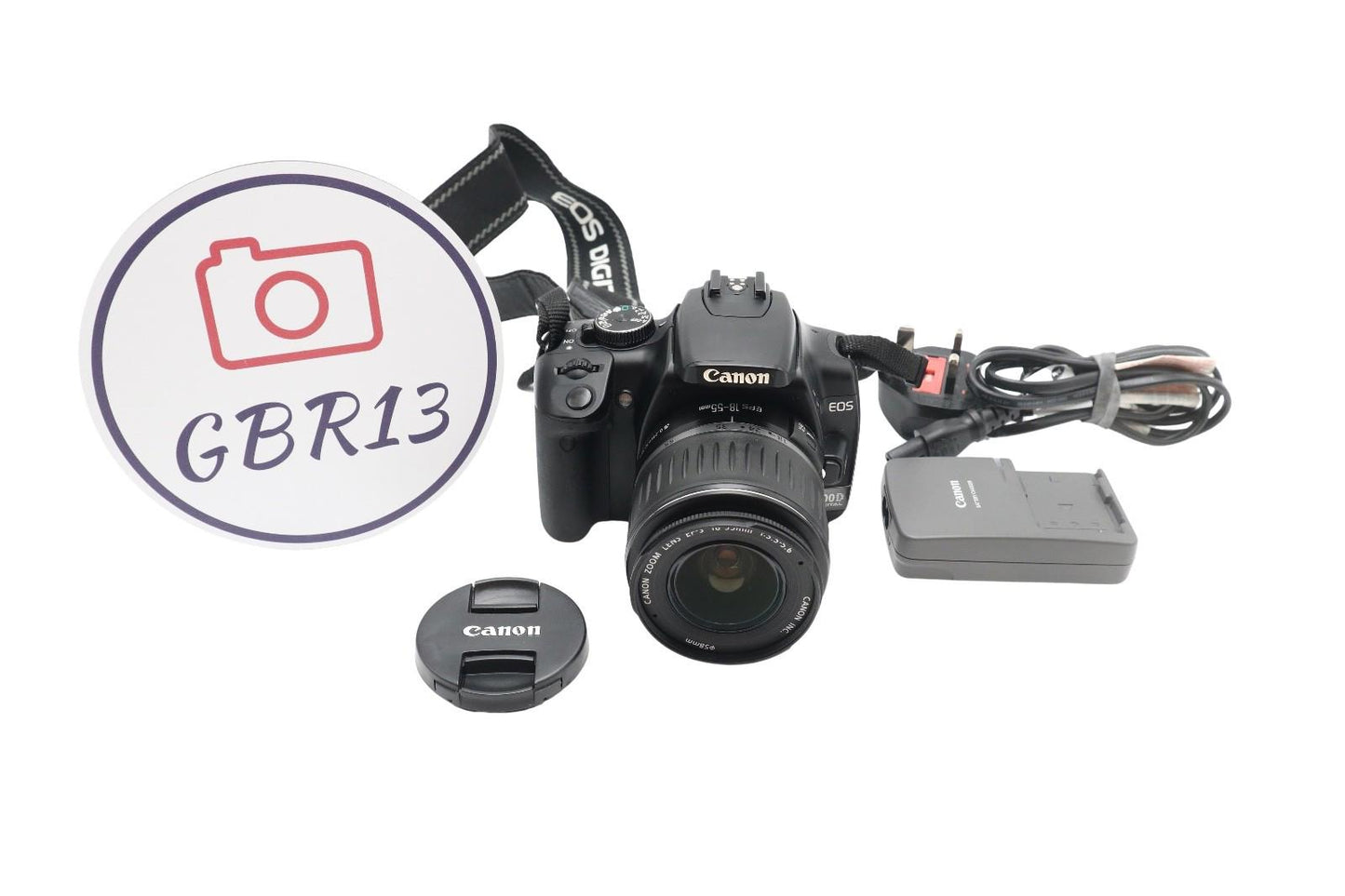 Canon 400D DSLR Camera 10.1MP with Canon 18-55mm Lens, Good Condition