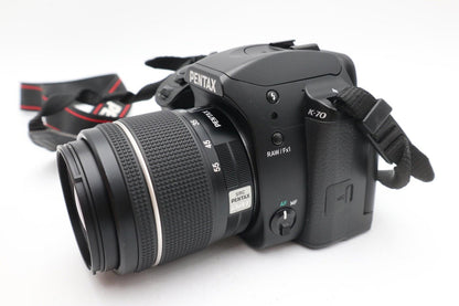 Pentax K-70 DSLR Camera 24.2MP with Pentax 18-55mm AL WR Lens, V.G. REFURBISHED