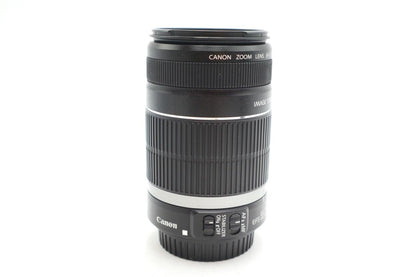 Canon 55-250mm Telephoto Lens F/4-5.6 EF-S IS, Stabilised Zoom, Good Condition
