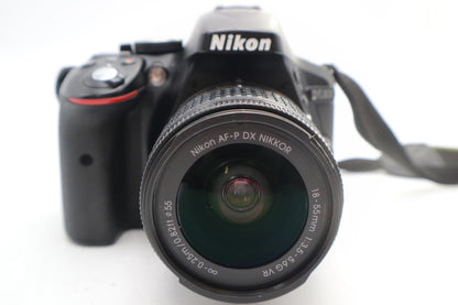 Nikon D5300 24.2MP Camera DSLR with 18-55mm, Shutter Count 11033, Good Condition