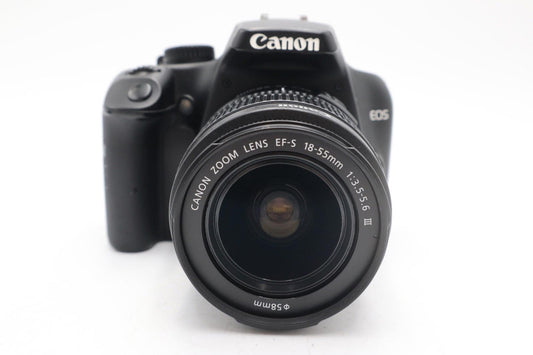 Canon EOS 1000D Camera DSLR 10.1MP with 18-55mm, Shutter Count 9465, Good Cond.
