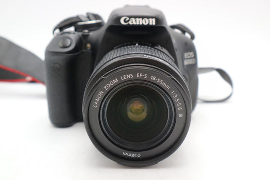 Canon 600D DSLR Camera 18MP with 18-55mm, Shutter Count 8303, V. Good Condition