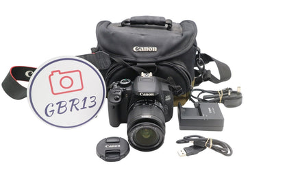 Canon 650D DLSR Camera 18.0MP with Canon 18-55mm, Shutter Count 10466, Good Cond