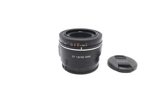 Sony 50mm Prime Lens F1.8 DT SAM For Sony A-Mount SAL50F18, V. Good REFURBISHED
