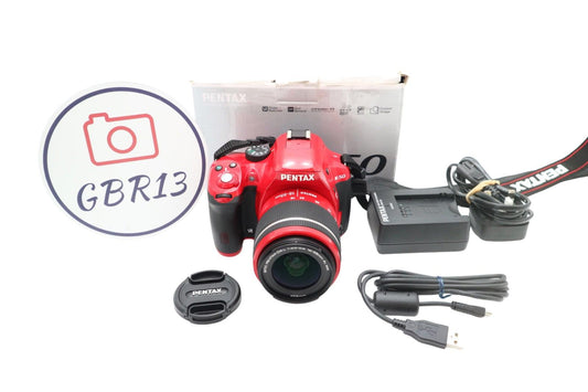 Pentax K-50 DSLR Camera 16.3MP with 18-55mm WR, Shutter Count 77 VG.REFURBISHED