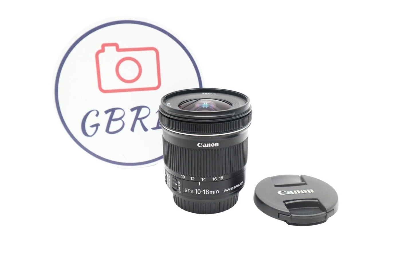 Canon 10-18mm f/4.5-5.6 IS STM Wide Lens EF-S | VG Refurbished | 12M Warranty