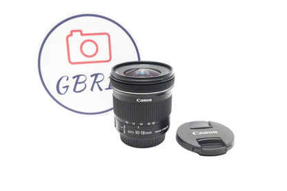 Canon 10-18mm f/4.5-5.6 IS STM Wide Lens EF-S | VG Refurbished | 12M Warranty
