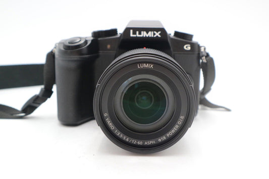 Panasonic G80 Mirrorless Camera 16MP with 12-60mm Shutter Count 3850 REFURBISHED